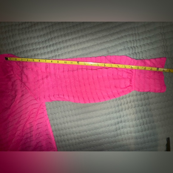 Free People Love Life Sheer Buttondown top SZ oversized large. (Can fit XL) EUC - Picture 6 of 10